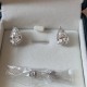 Ruif Jewelry Customized 18k White Gold 5ctx2pcs Lab Grown Diamond Earrings Pear Shape Classic Engagement Band Jewelry Ruif Jewelry Customized 18k White Gold 5ctx2pcs Lab Grown Diamond Earrings Pear Shape Classic Engagement Band Jewelry