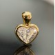 Ruif Jewelry 2.01ct Lab Grown Diamond Pendant 18k Yellow/White Gold Pendant(not include chain) Jewelry for Party Gift