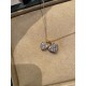 Ruif Jewelry 2.01ct Lab Grown Diamond Pendant 18k Yellow/White Gold Pendant(not include chain) Jewelry for Party Gift