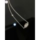 Ruif Jewelry Classic Design 18K Yellow/White Gold 2.02ct Lab Diamond Necklace Jewelry for Party Wedding Gift