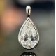 Ruif Jewelry 2.02ct Lab Grown Diamond Pendant 18k Yellow/White Gold Pendant(not include chain) Jewelry for Party Gift