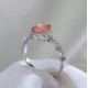 Ruif Jewelry Customized 18k White Gold 1.04ct fancy pink Lab Grown Diamond Eternity Rings Engagement Wedding Band Rings for Women Fine Jewelry Ruif Jewelry Customized 18k White Gold 1.04ct fancy pink Lab Grown Diamond Eternity Rings Engagement Wedding Band Rings for Women Fine Jewelry