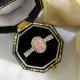 Ruif Jewelry Customized 18k White Gold 0.5ct Light pink Lab Grown Diamond Eternity Rings Engagement Wedding Band Rings for Women Fine Jewelry Ruif Jewelry Customized 18k White Gold 0.5ct Light pink Lab Grown Diamond Eternity Rings Engagement Wedding Band Rings for Women Fine Jewelry