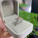 Ruif Jewelry Customized 18k White Gold 1.03ct fancy pink Lab Grown Diamond Eternity Rings Engagement Wedding Band Rings for Women Fine Jewelry Ruif Jewelry Customized 18k White Gold 1.03ct fancy pink Lab Grown Diamond Eternity Rings Engagement Wedding Band Rings for Women Fine Jewelry