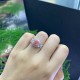 Ruif Jewelry Customized 18k White Gold 1.01ct fancy pink Lab Grown Diamond Eternity Rings Engagement Wedding Band Rings for Women Fine Jewelry Ruif Jewelry Customized 18k White Gold 1.01ct fancy pink Lab Grown Diamond Eternity Rings Engagement Wedding Band Rings for Women Fine Jewelry