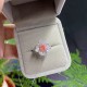 Ruif Jewelry Customized 18k White Gold 0.53ct fancy pink Lab Grown Diamond Eternity Rings Engagement Wedding Band Rings for Women Fine Jewelry Ruif Jewelry Customized 18k White Gold 0.53ct fancy pink Lab Grown Diamond Eternity Rings Engagement Wedding Band Rings for Women Fine Jewelry