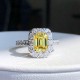 Ruif Jewelry Customized 18k White Gold 1.48ct fancy yellow Lab Grown Diamond Eternity Rings Engagement Wedding Band Rings for Women Fine Jewelry Ruif Jewelry Customized 18k White Gold 1.48ct fancy yellow Lab Grown Diamond Eternity Rings Engagement Wedding Band Rings for Women Fine Jewelry