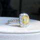 Ruif Jewelry Customized 18k White Gold 1.48ct fancy yellow Lab Grown Diamond Eternity Rings Engagement Wedding Band Rings for Women Fine Jewelry Ruif Jewelry Customized 18k White Gold 1.48ct fancy yellow Lab Grown Diamond Eternity Rings Engagement Wedding Band Rings for Women Fine Jewelry