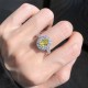 Ruif Jewelry Customized 18k White Gold 1.22ct fancy yellow Lab Grown Diamond Eternity Rings Engagement Wedding Band Rings for Women Fine Jewelry Ruif Jewelry Customized 18k White Gold 1.22ct fancy yellow Lab Grown Diamond Eternity Rings Engagement Wedding Band Rings for Women Fine Jewelry