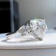 Ruif Jewelry Customized 18K White Gold Heart Shape 5.22ct Lab Grown Diamond Ring Classic Engagement Band Jewelry for Women Ruif Jewelry Customized 18K White Gold Heart Shape 5.22ct Lab Grown Diamond Ring Classic Engagement Band Jewelry for Women