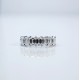 Ruif Jewelry Customized 18k White Gold Emerald Cut 0.3ctx7pcs Each Lab Grown Diamond Eternity Rings Engagement Wedding Band Rings Ruif Jewelry Customized 18k White Gold Emerald Cut 0.3ctx7pcs Each Lab Grown Diamond Eternity Rings Engagement Wedding Band Rings