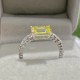 Ruif Jewelry Customized 18k White Gold 1.79ct fancy yellow Lab Grown Diamond Eternity Rings Engagement Wedding Band Rings Ruif Jewelry Customized 18k White Gold 1.79ct fancy yellow Lab Grown Diamond Eternity Rings Engagement Wedding Band Rings