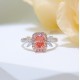 Ruif Jewelry Customized 18k White Gold 1.02ct fancy pink Lab Grown Diamond Eternity Rings Engagement Wedding Band Rings for Women Fine Jewelry Ruif Jewelry Customized 18k White Gold 1.02ct fancy pink Lab Grown Diamond Eternity Rings Engagement Wedding Band Rings for Women Fine Jewelry