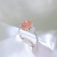 Ruif Jewelry Customized 18k White Gold 1.02ct fancy pink Lab Grown Diamond Eternity Rings Engagement Wedding Band Rings for Women Fine Jewelry Ruif Jewelry Customized 18k White Gold 1.02ct fancy pink Lab Grown Diamond Eternity Rings Engagement Wedding Band Rings for Women Fine Jewelry