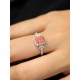Ruif Jewelry Customized 18k White Gold 1.02ct fancy pink Lab Grown Diamond Eternity Rings Engagement Wedding Band Rings for Women Fine Jewelry Ruif Jewelry Customized 18k White Gold 1.02ct fancy pink Lab Grown Diamond Eternity Rings Engagement Wedding Band Rings for Women Fine Jewelry