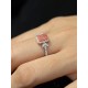 Ruif Jewelry Customized 18k White Gold 1.02ct fancy pink Lab Grown Diamond Eternity Rings Engagement Wedding Band Rings for Women Fine Jewelry Ruif Jewelry Customized 18k White Gold 1.02ct fancy pink Lab Grown Diamond Eternity Rings Engagement Wedding Band Rings for Women Fine Jewelry