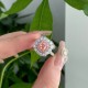 Ruif Jewelry Customized 18k White Gold 0.68ct fancy pink Lab Grown Diamond Eternity Rings Engagement Wedding Band Rings for Women Fine Jewelry Ruif Jewelry Customized 18k White Gold 0.68ct fancy pink Lab Grown Diamond Eternity Rings Engagement Wedding Band Rings for Women Fine Jewelry
