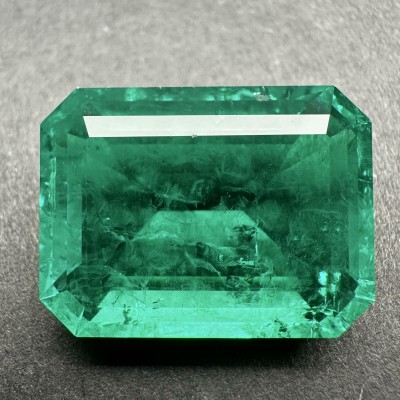 Pirmiana Big Size 19.5ct Hydrothermal Lab Grown Emeralds with Inclushions Like Natural Emerald Gemstone for Jewelry Making