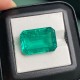 Pirmiana Big Size 28.85ct Hydrothermal Lab Grown Emeralds with Inclushions Like Natural Emerald Gemstone for Jewelry Making