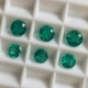 Ruif Jewelry Columbia Color Lab Grown Emerald Hand Made Gemstone for Jewelry Rings Earrings Making