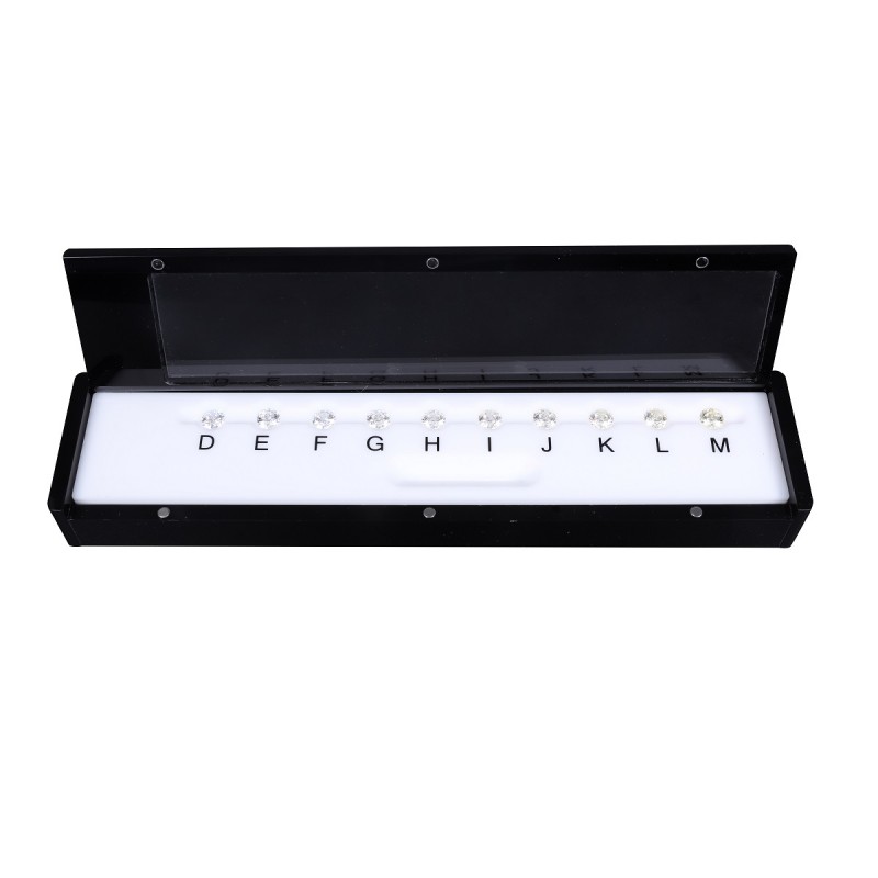 Ruif High Quality Diamond Dealer Tools Contrast Loose Gemstone Master Stone Sets Shape Carat Weight and Color Grade Ruif High Quality Diamond Dealer Tools Contrast Loose Gemstone Master Stone Sets Shape Carat Weight and Color Grade