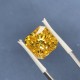  RUIF Jewelry Radiant Cut Golden Yellow Color Crushed Ice Cutting Cubic Zirconia Stone High Carbon Diamond Loose CZ for Jewelry Making