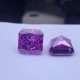  RUIF Jewelry Radiant Cut Purple Color Crushed Ice Cutting Cubic Zirconia Stone High Carbon Diamond Loose CZ for Jewelry Making