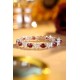 Ruif Jewelry Classic Design S925 Silver 15.83ct Natural Garnet Oval Shape Bracelet Gemstone Jewelry Ruif Jewelry Classic Design S925 Silver 15.83ct Natural Garnet Oval Shape Bracelet Gemstone Jewelry