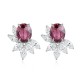 Ruif Jewelry Classic Design S925 Silver 6.44ct Natural Garnet/5.72ct Natural Peridot Earrings Gemstone Jewelry Ruif Jewelry Classic Design S925 Silver 6.44ct Natural Garnet/5.72ct Natural Peridot Earrings Gemstone Jewelry