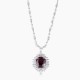 Ruif Jewelry Classic Design S925 Silver 18.68ct Natural Garnet Necklace Gemstone Jewelry Ruif Jewelry Classic Design S925 Silver 18.68ct Natural Garnet Necklace Gemstone Jewelry