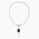 Ruif Jewelry Classic Design S925 Silver 20.35ct Natural Garnet Necklace Gemstone Jewelry Ruif Jewelry Classic Design S925 Silver 20.35ct Natural Garnet Necklace Gemstone Jewelry