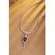 Ruif Jewelry Classic Design S925 Silver 20.35ct Natural Garnet Necklace Gemstone Jewelry Ruif Jewelry Classic Design S925 Silver 20.35ct Natural Garnet Necklace Gemstone Jewelry