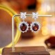 Ruif Jewelry Classic Design S925 Silver 9.3ct Natural Garnet Earrings Gemstone Jewelry Ruif Jewelry Classic Design S925 Silver 9.3ct Natural Garnet Earrings Gemstone Jewelry