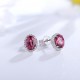 Ruif Jewelry Classic Design S925 Silver 2.295ct/2.85ct Natural Garnet Earrings/Necklace Gemstone Jewelry Ruif Jewelry Classic Design S925 Silver 2.295ct/2.85ct Natural Garnet Earrings/Necklace Gemstone Jewelry