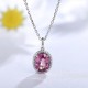 Ruif Jewelry Classic Design S925 Silver 2.295ct/2.85ct Natural Garnet Earrings/Necklace Gemstone Jewelry Ruif Jewelry Classic Design S925 Silver 2.295ct/2.85ct Natural Garnet Earrings/Necklace Gemstone Jewelry