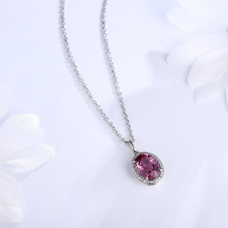 Ruif Jewelry Classic Design S925 Silver 2.295ct/2.85ct Natural Garnet Earrings/Necklace Gemstone Jewelry Ruif Jewelry Classic Design S925 Silver 2.295ct/2.85ct Natural Garnet Earrings/Necklace Gemstone Jewelry