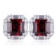 Ruif Jewelry Classic Design S925 Silver 6.22ct Natural Garnet Earrings Gemstone Jewelry Ruif Jewelry Classic Design S925 Silver 6.22ct Natural Garnet Earrings Gemstone Jewelry