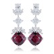 Ruif Jewelry Classic Design S925 Silver 7.9ct Natural Garnet Earrings Gemstone Jewelry Ruif Jewelry Classic Design S925 Silver 7.9ct Natural Garnet Earrings Gemstone Jewelry