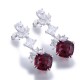 Ruif Jewelry Classic Design S925 Silver 7.9ct Natural Garnet Earrings Gemstone Jewelry Ruif Jewelry Classic Design S925 Silver 7.9ct Natural Garnet Earrings Gemstone Jewelry
