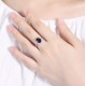 Ruif Jewelry Classic Design S925 Silver 3.07ct/2.86ct Natural Garnet Ring/Necklace Gemstone Jewelry Ruif Jewelry Classic Design S925 Silver 3.07ct/2.86ct Natural Garnet Ring/Necklace Gemstone Jewelry