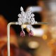 Ruif Jewelry Classic Design S925 Silver 1.995ct Natural Garnet Earrings Gemstone Jewelry