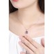 Ruif Jewelry Classic Design S925 Silver 1.92ct Natural Garnet Necklace Gemstone Jewelry Ruif Jewelry Classic Design S925 Silver 1.92ct Natural Garnet Necklace Gemstone Jewelry