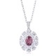 Ruif Jewelry Classic Design S925 Silver 1ct Natural Garnet Necklace Gemstone Jewelry Ruif Jewelry Classic Design S925 Silver 1ct Natural Garnet Necklace Gemstone Jewelry