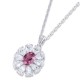 Ruif Jewelry Classic Design S925 Silver 1ct Natural Garnet Necklace Gemstone Jewelry Ruif Jewelry Classic Design S925 Silver 1ct Natural Garnet Necklace Gemstone Jewelry