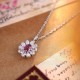 Ruif Jewelry Classic Design S925 Silver 1ct Natural Garnet Necklace Gemstone Jewelry Ruif Jewelry Classic Design S925 Silver 1ct Natural Garnet Necklace Gemstone Jewelry
