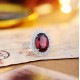 Ruif Jewelry Classic Design S925 Silver 7.27ct Natural Garnet Ring Gemstone Jewelry Ruif Jewelry Classic Design S925 Silver 7.27ct Natural Garnet Ring Gemstone Jewelry