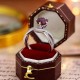 Ruif Jewelry Classic Design S925 Silver 2.138ct Natural Garnet Ring Gemstone Jewelry