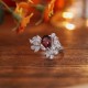 Ruif Jewelry Classic Design S925 Silver 2.21ct Natural Garnet Ring Gemstone Jewelry