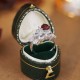 Ruif Jewelry Classic Design S925 Silver 1.6ct Natural Garnet Ring Gemstone Jewelry party gift