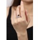 Ruif Jewelry Classic Design S925 Silver 1.6ct Natural Garnet Ring Gemstone Jewelry party gift